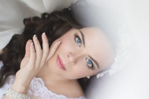 Изысканный макияж невесты