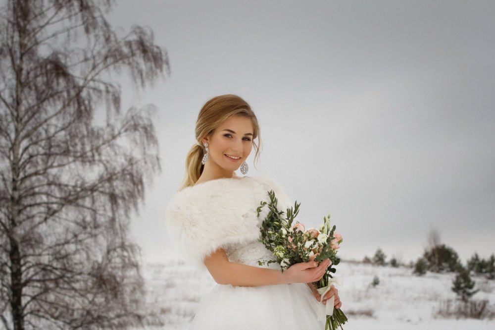 Красивая зимняя свадьба Алины и Александра!
